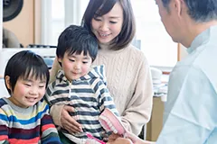 小児歯科の診療風景